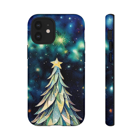 Christmas Tree On a Sky Full of Stars - Impact Resistant Phone Case iPhone 12 Mini Matte